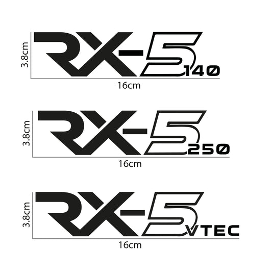 RX-5 Rear Badge (Vinyl)