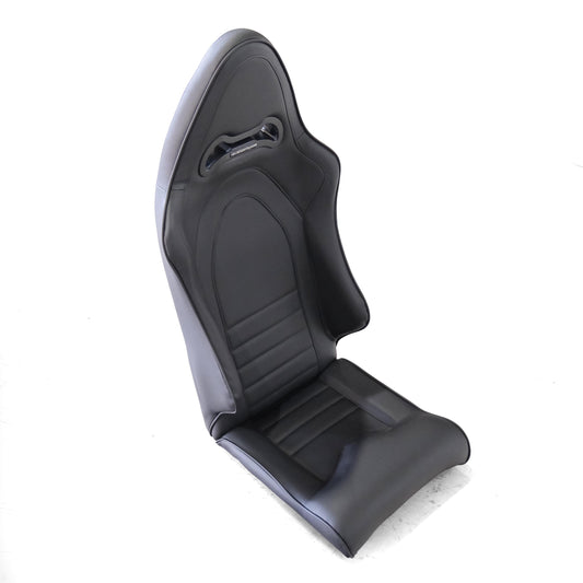 MK Sportscars Padded Vinyl Sport Turbo Racing Seat