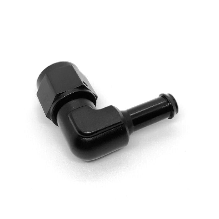 Fuel Rail AN6 6AN -6 90 degree swivel elbow 8mm Barb - Black – MK ...