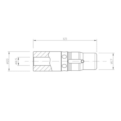 Go Race Quick Release Self Aligning Weld On Steering Boss