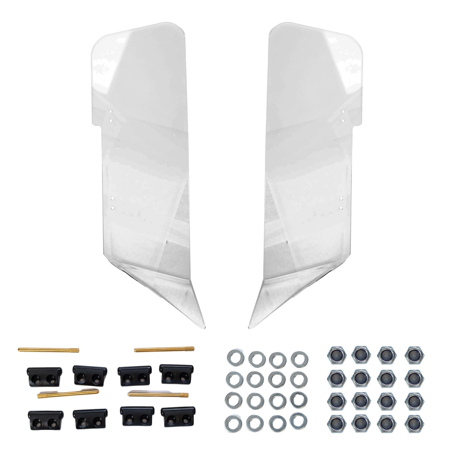 MK Indy Windscreen Wind Deflector Kit (Pair)