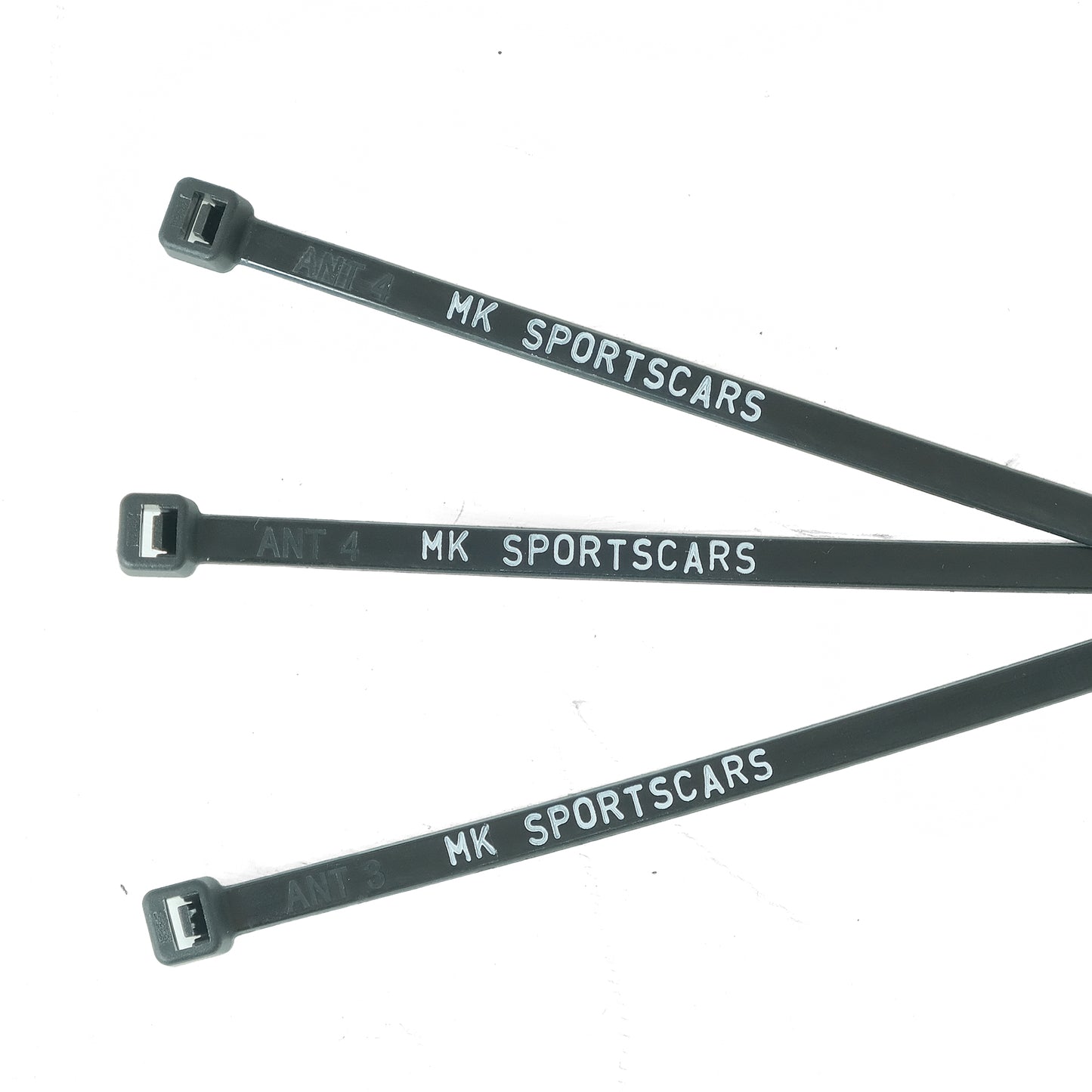 MK Sportscars Cable Tie 300 x 4.8 - Black (Pack of 20)