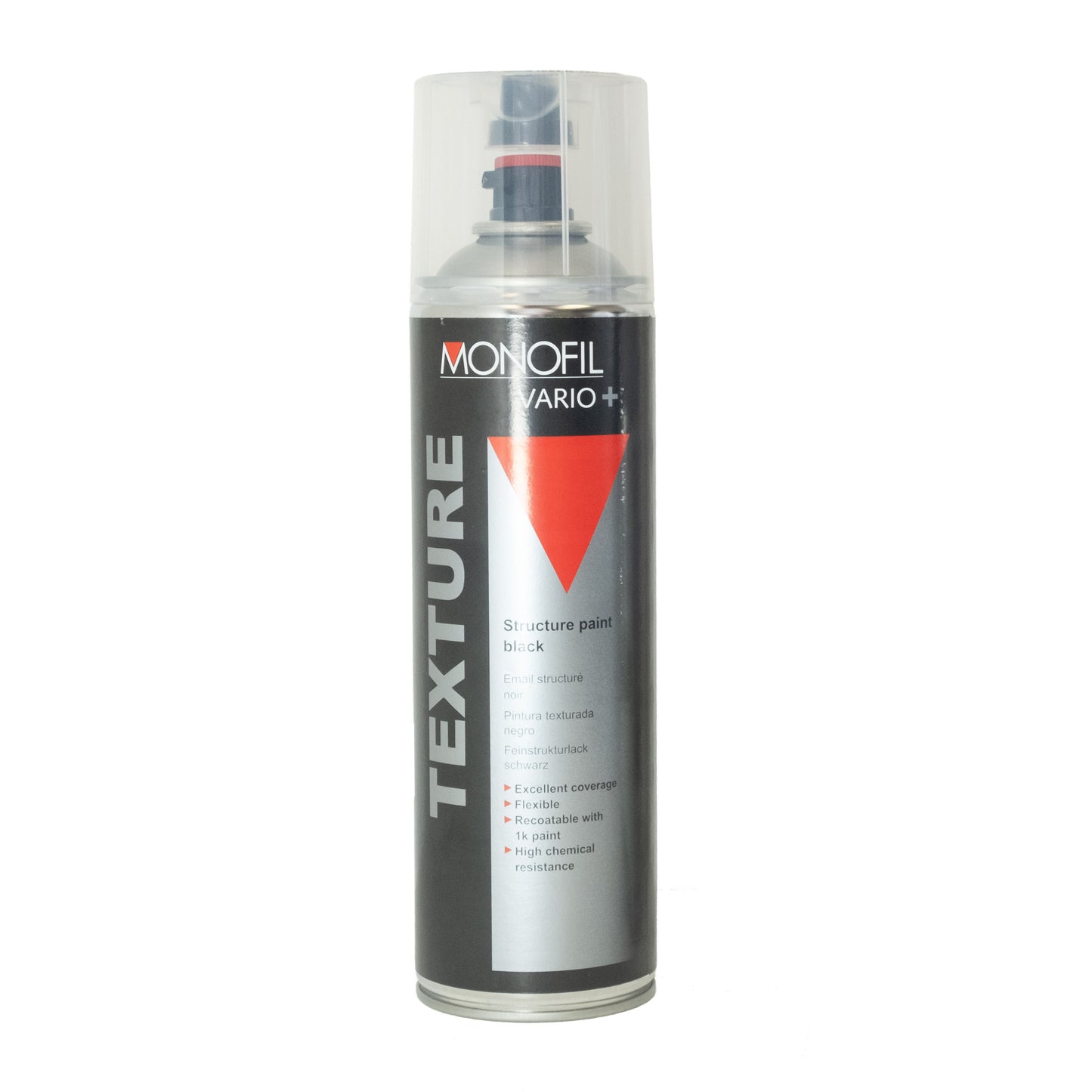 Monofil Vario Texture Wrinkle Spray Paint 500ml - Black