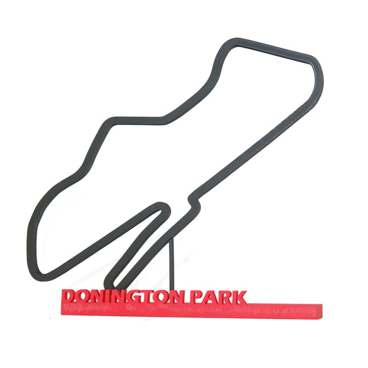 Race Track Circuit Wall Art Trophy Donington Park