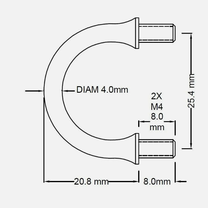 Toggle Switch IVA Compliant U Shape Guard (Each)