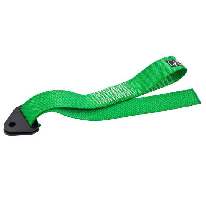 TRS Racing MSA Tow Strap Webbing Towing Hoop - Green