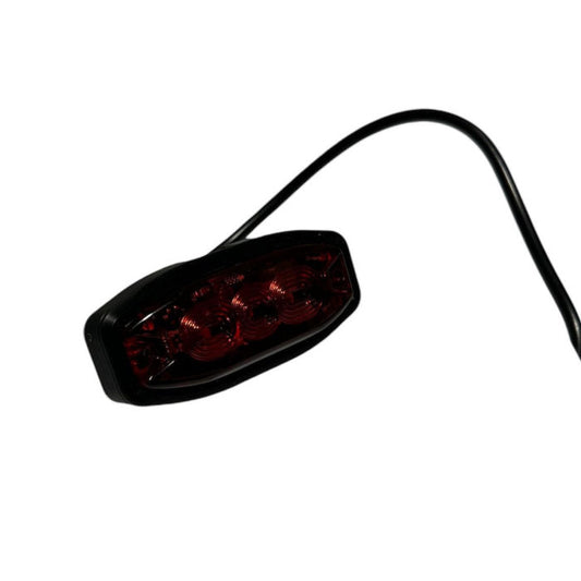 Universal LED All in One Fog and Light Number Plate Light IVA Compliant (Red)