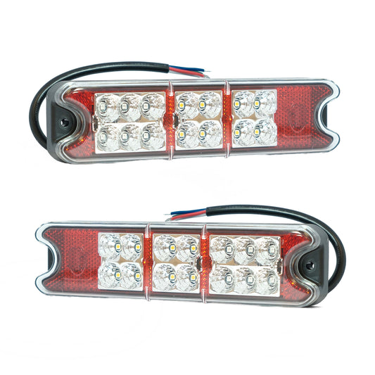 Universal LED All In One Rear Light Unit With Built In Reflector (Pair)